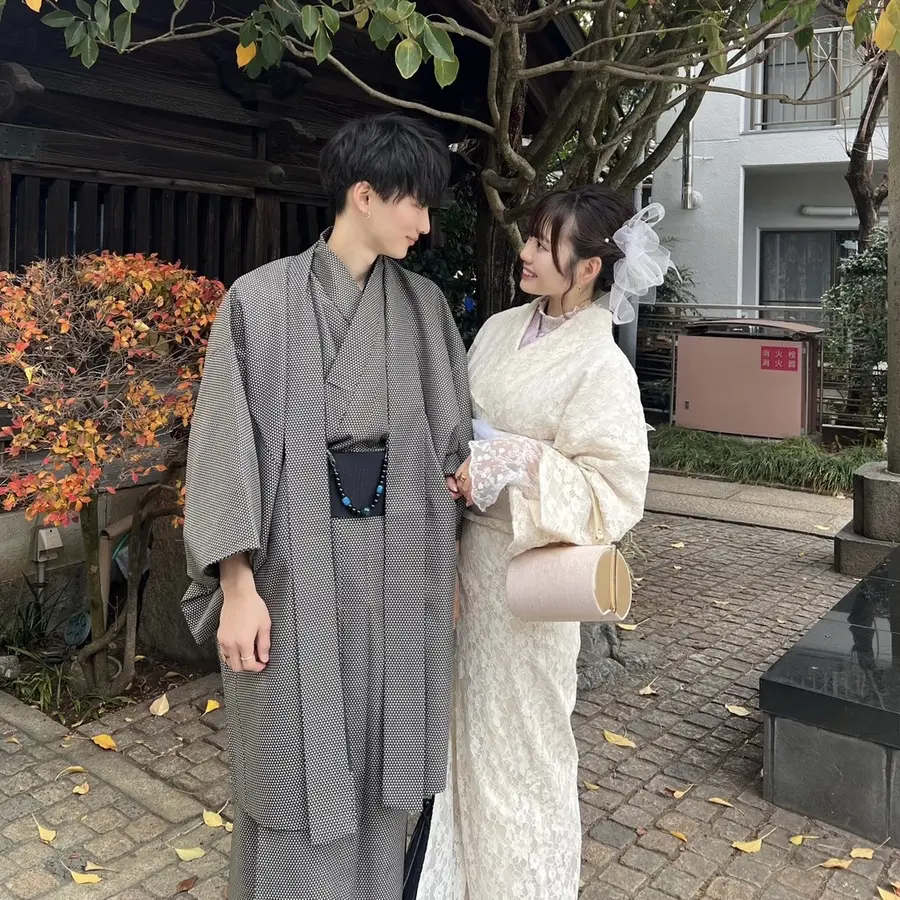 Asakusa Kimono Couple Plan