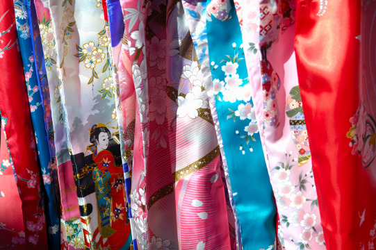 กิโมโน สีประจำตัว