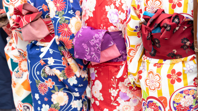 花之和服浅草和服照片