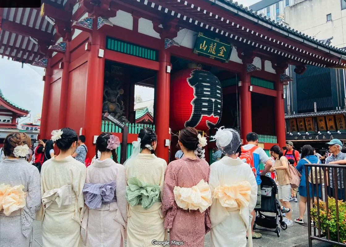 接客もヘア着付けも丁寧で素敵なお店でした | 浅草着物レンタル花乃和服